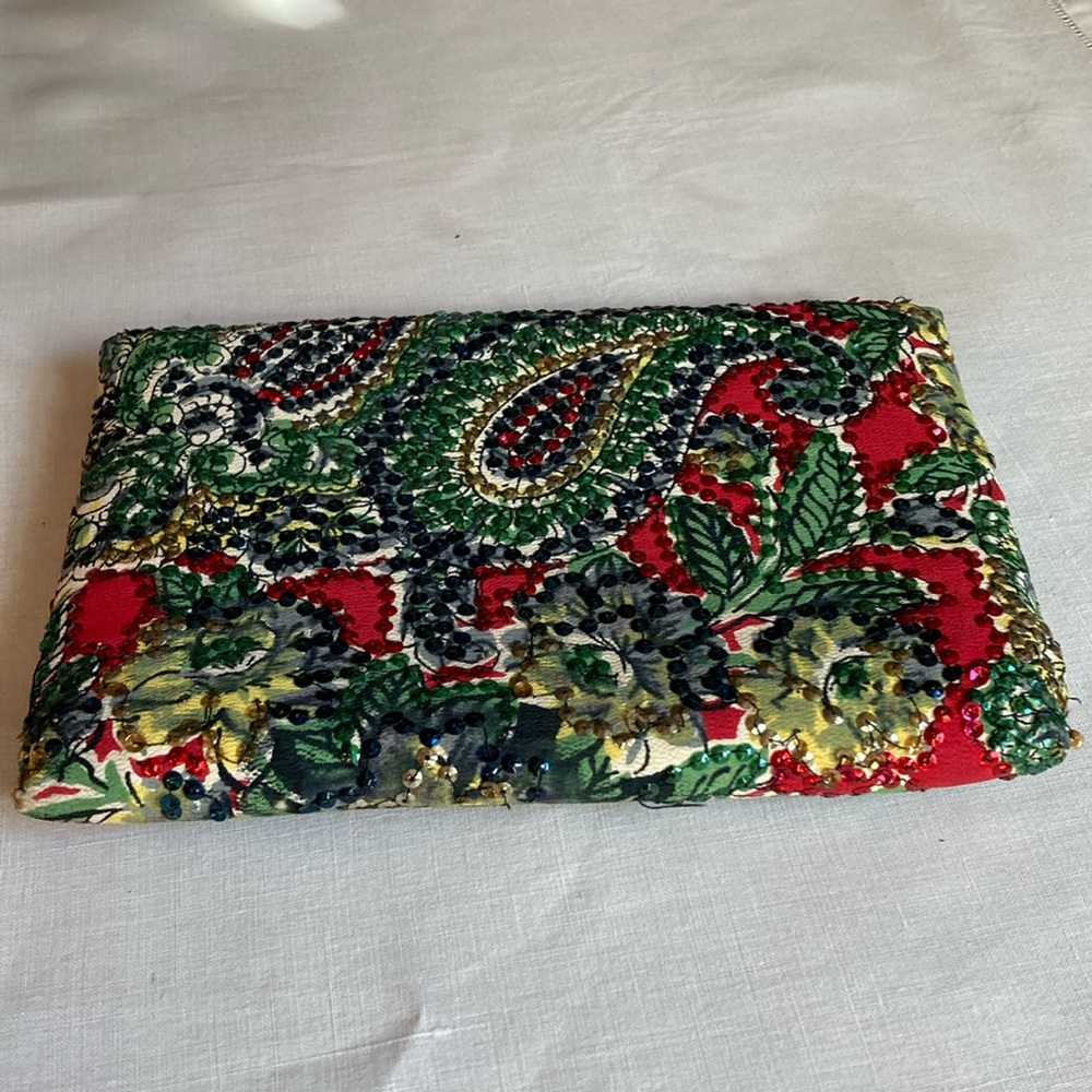 Vintage clutch purse from 1940s